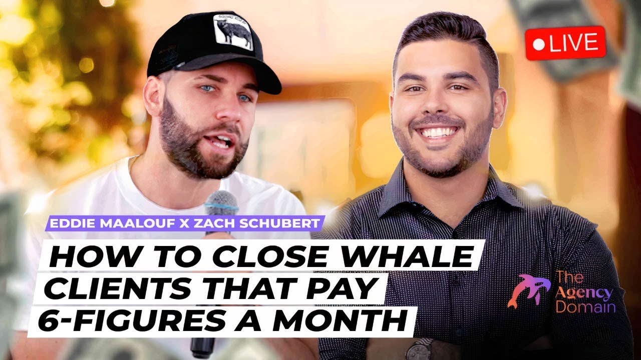 How to close whale clients that pay 6-figures a month w/ Eddie Maalouf